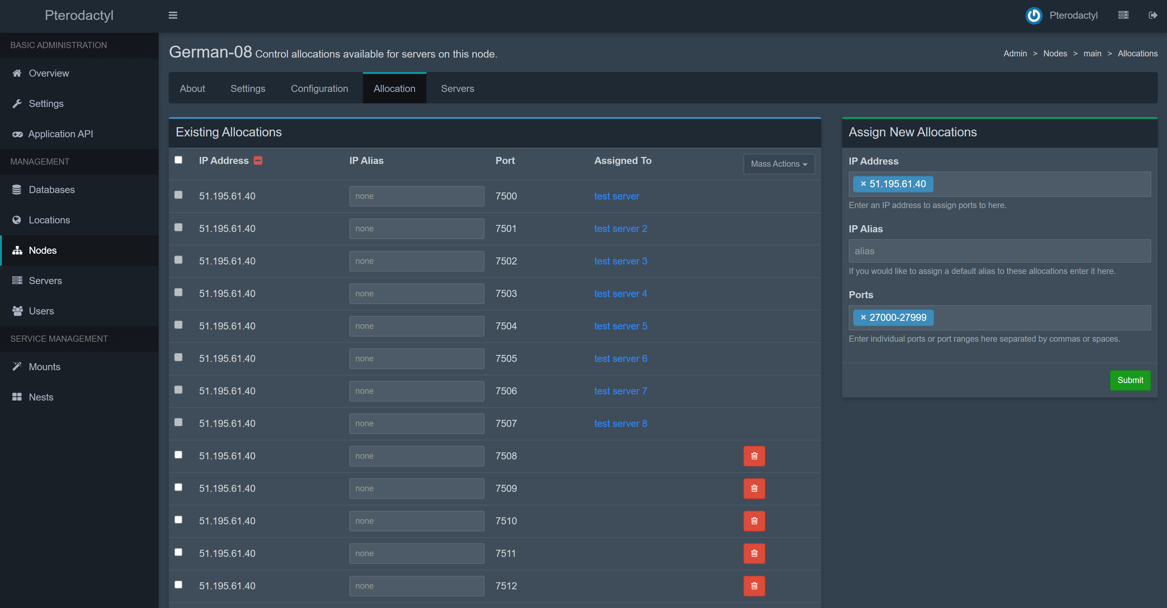 install and configure the pterodactyl panel, wings and SSL